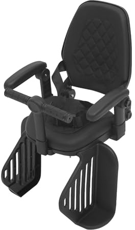 WFIETN - Siège enfant pour vélo, Sièges arrière pour vélo de montagne, vélo pliant, vélo de route, vélo électrique, avec 3 positions réglables pour le dossier, accessoires complets (Noir)