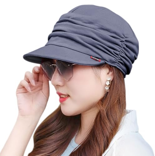 Hats for Chemo - Bamboo Baseball Cap for Women Cotton Chemo Hats Soft Caps Cancer Headwear Beanie Hat Head Wraps Hair Covering