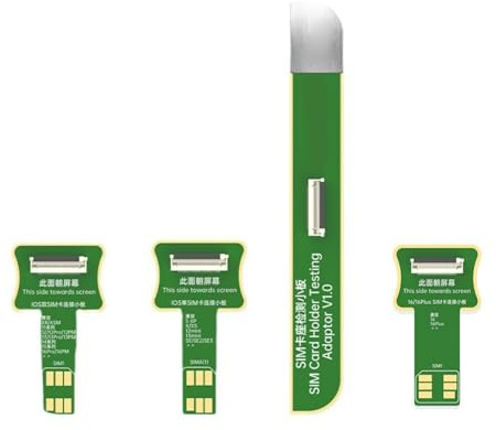 Qsvbeeqj Professionella kortplatser hälsotestare för mobila reparationstekniker med enkla instruktioner och exakta verktygsspänningar och signalstyrkanalysatorer