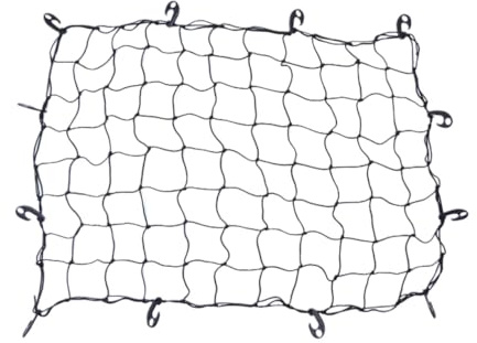 Ciieeo Rete Bagagli Auto Elasticizzata Rete Carico Soffitto Resistente in Cordino Lattice Spesso Organizer Sicurezza per Bagagliaio e Portapacchi Adatta Vari Modelli Veicoli