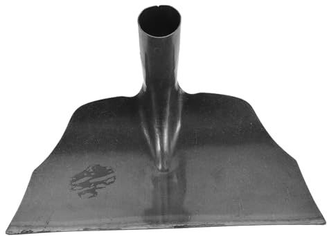 FUNOMOCYA Pala para Estiércol De Granja Rastrillo para Estiércol De Caballo De Granero De Metal De Acero para