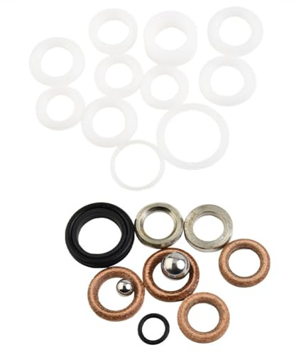 Kit d'emballage Kit de réparation de pompe 390 395 490 495 595 Accessoires de rénovation de peinture au latex Pièces de rechange en caoutchouc 244194