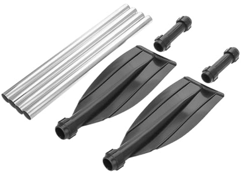 Cabilock Pagaie de Kayak Aluminium Double Extrémité Détachable 210 Cm Rame Légère et Robuste pour Bateau Kayak Radeau Accessoires de Nautique
