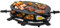 Syntrox Germany Design Glas Raclette Chur mit Glas-Keramik Grillplatte für 8 Personen Grill
