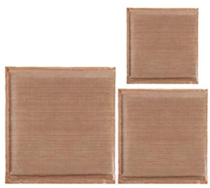 3 Stück Wärme-Presskissen, wiederverwendbar, hitzebeständig, -Kissen, Transferkissen für Wärmedruckprojekte Größe 1 Picture 1