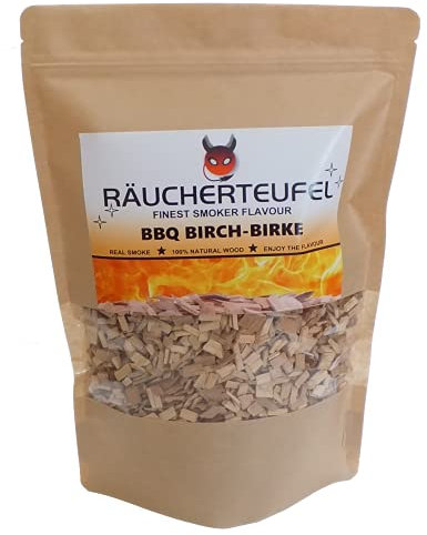 Räucherteufel Birkenholz-Chips 700g