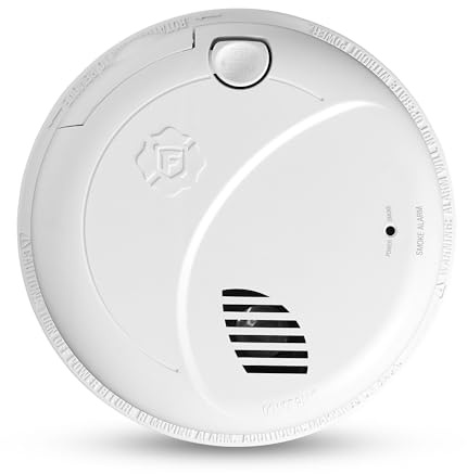 First Alert BRK Interconnect Hardwire Smoke Alarm with Battery Backup & Voice Alerts, 1-Pack