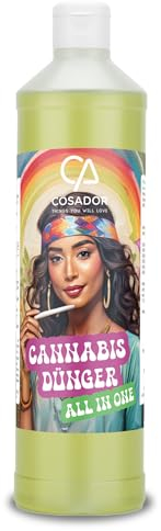 Cosador Hanf- & Cannabisdünger All in One 750ml | Cannabis Dünger, Hanf Dünger für Cannabis Pflanzen | Universaldünger Indoor & Outdoor | Mineralischer Cannabisdünger f. Hanferde und Autoflower
