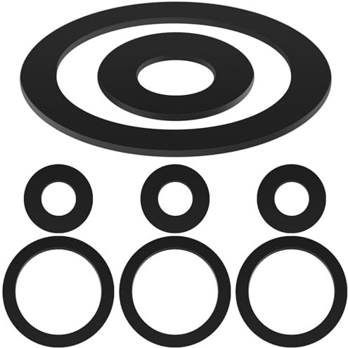 Sinmoe 4 Juegos de Juntas para Bomba Manual Tipo 75, Repuestos para Bombas Manuales, Junta Tórica para Jardines y Pozos(9 cm y 4,9 cm)