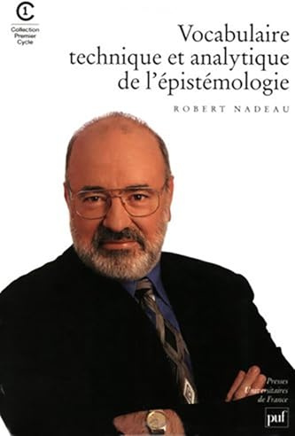 Vocabulaire technique et analytique de l'épistémologie