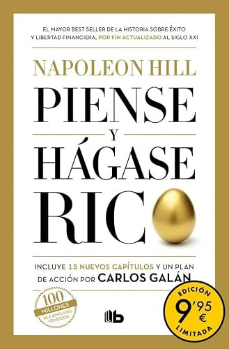 Piense y hágase rico (edición limitada · Verano): Edición completamente revisada y actualizada por Carlos Galán (Campaña Ahora por menos)