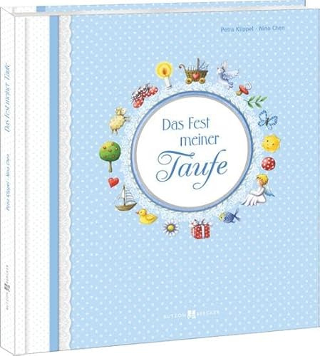 Das Fest meiner Taufe - für Jungen: blau