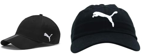 PUMA Unisex Liga Cap, Schwarz Black, Einheitsgröße EU & ESS Cap, Black-Big Cat, Adult