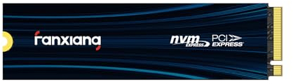 fanxiang S880E NVMe SSD 500GB M.2 2280 SSD Up to 7300MB/s, PCIe Gen4x4 Internal Gaming Solid State Drive for PS5 with Cooling Sticker SLC Cache for Gaming, Professional, Design