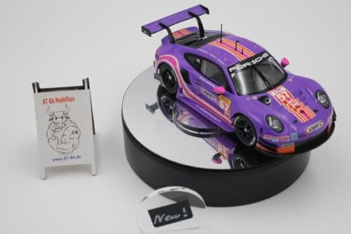 AT-BA Modellbau 220155 Slotcar Lot de 12 supports ronds pour véhicule
