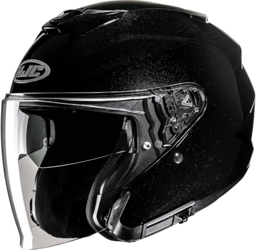 HJC, Casque Moto Jet i31 UNI Metal Black, M