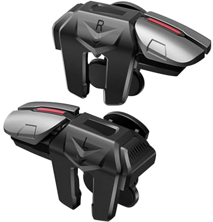 Game Trigger for Phones - Lightweight Controller Clips, Quick Thumb Tips | Precise Mobile Joysticks with Fluid Response and Comfortable Control for Competitive Play