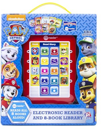 Nickelodeon PAW Patrol: 8-Book Library and Electronic Reader Sound Book Set