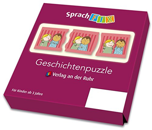Sprachfix - Spiele zur Sprachförderung: Geschichtenpuzzle - Set 1: Für Kinder ab 3 Jahre