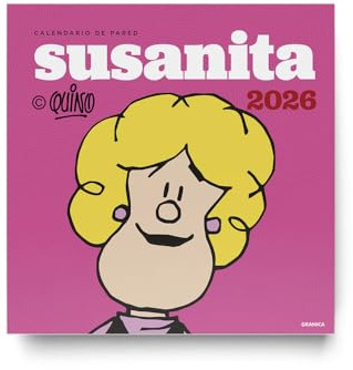 Mafalda 2026, Calendario de Pared Susanita (AGENDAS Y CALENDARIOS)