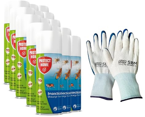 Protect Home - Insecticida Descarga Total, automático, antiguo Solfac, 150ml - Pack de 15 unidades