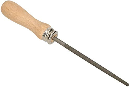 KOTARBAU® Verkstadsfil rund längd: 100 mm fil 1 (grov) handfil rund fil metallfil för grov metallbearbetning