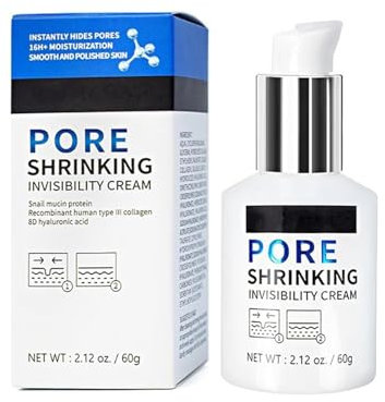 Pore Shrinking Invisibility Face Primer, Hydrating Pore Face Cream, All Matte Full Coverage Foundation Base, Moisturising Non-Stick Smoothing Face Primer