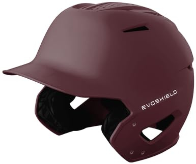 EvoShield XVT 2.0 Matte Batting Helmet - Maroon, Medium/Large