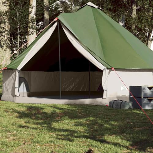 Juroupi Tenda Familiare Impermeabile Verde 8 Persone -94588