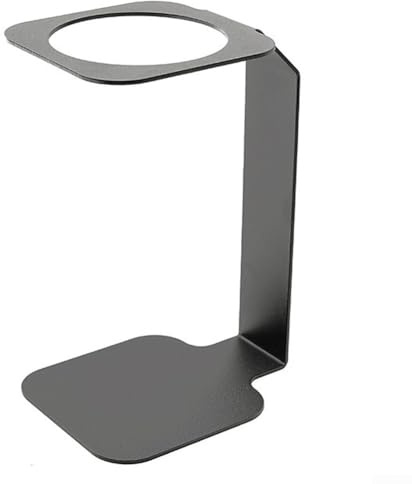 Soporte de metal para café diseñado para filtrar y preparar cómodamente