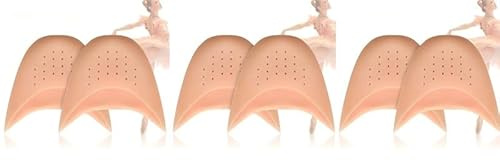 DONFORTLY Protector de Dedos para Zapatos, 3 Pares, Gel Reutilizable, Alivio de Dolor en Dedos y Punta de Zapatos, Diseño Ergonómico, Ideal para Zapatos de Tacón, Botas, Zapatillas y Más