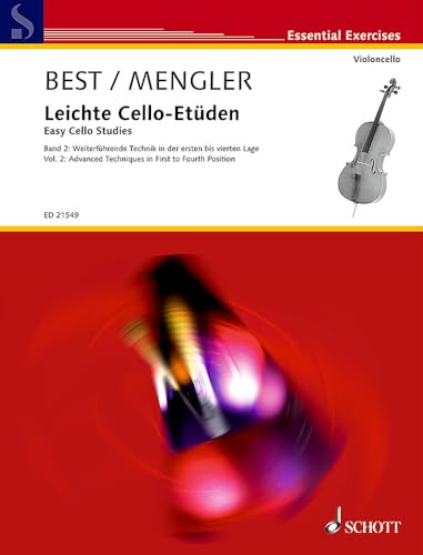 Easy cello studies band 2 violoncelle: Further Techniques in First to Fourth Position. Vol. 2. cello.