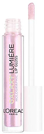 L'Oreal Paris Galaxy Holographic Lipgloss - 4 Polaris Pink