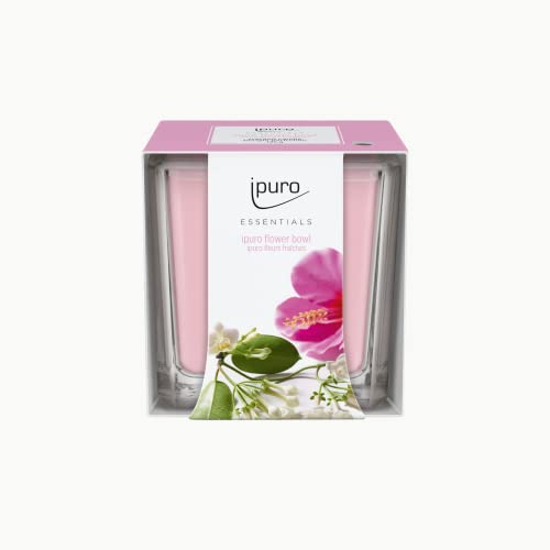 ipuro ESSENTIALS - Candela profumata Flower Bowl, 125 ml