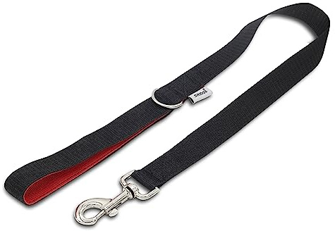 Short Dog Lead Leash 24 for Medium Large Soft Padded Handle Strong Dogs Leads Easy Control Nylon Pet Walking Training Leads Handle For Fat Large Medium Dogs(