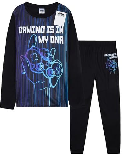 CityComfort pyjamas barn gaming pyjamas set tonåring pojkar och flickor