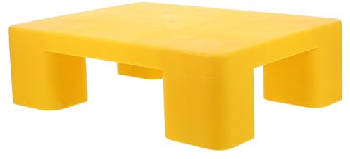 Vaguelly Palet Para Uso Exterior Resistente Al Desgaste Ligero Ideal Para Supermercados Cajas Estanterías De Suelo Para Tiendas Almacenamiento Almohadilla De Plástico Resistente