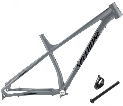 Hardtail MTB-ram 27,5/29Er XC mountainbike ram aluminiumlegering ram skivbroms boost genom axel 12 x 148 mm cementgrå, M