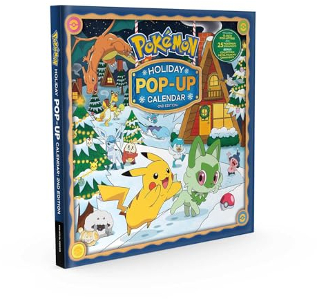 Pokémon Holiday Advent Pop-Up Tree Calendar: Come join Pikachu and its friends as they celebrate the holidays by the fire! (Pokemon Pikachu Press)