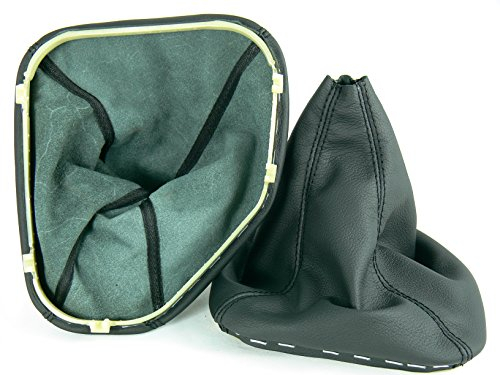 ICT Schaltmanschette Schaltsack Leder mit Rahmen