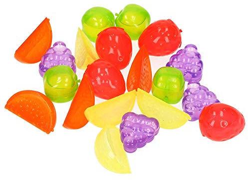 ORION Eiswürfel bunt Kunststoff, Form für Eis, für Eiswürfel 20 St. wiederverwendbar Cube Würfel Früchte