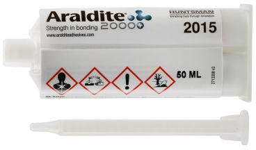 Araldite 2015-1 Epoxid-Kleber, 2-Komponenten-Klebstoff, feuchtigkeitsbeständig, 50 ml