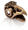 NKlaus Bartschmuck Bartperle Rabenkopf Wikingerschmuck Bronze Schmuck 4310