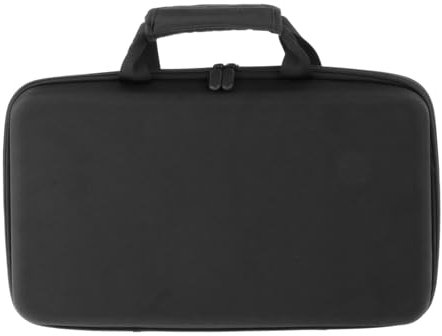 Ronyme Bolsa de almacenamiento para controlador de DJ, funda de transporte portátil EVA, funda de equipo para DJ, bolsa de almacenamiento protectora, 40cmx25cmx7cm