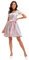Velcoxplay Dirndl - Robe midi pour femme - Robe Dirndl avec dentelle - Mode traditionnelle avec chemisier Dirndl - Tablier 3 pièces pour l'Oktoberfest - Carnaval, Rose, M
