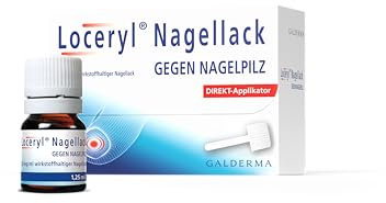 Nagelpilz, 1,25 ml Loceryl Nagellack gegen Nagelpilz, 1,25 ml, gegen Finger- und Fußnagelpilz mit Langzeiteffekt
