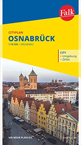 Falk Cityplan Osnabrück 1:18.500