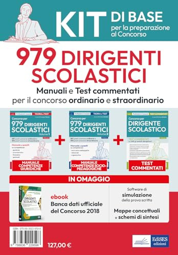 Dirigente scolastico. Manuali e test commentati. Kit di base per la preparazione al concorso. Con software di simulazione