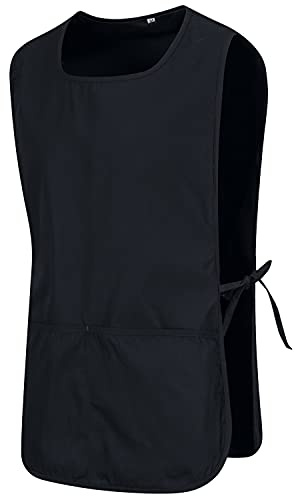 Misemiya Kök rengöringsförkläde KX-868 blandat, Svart 68, L