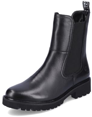 Remonte Damen D8694 Chelsea Boot, schwarz, 40 EU